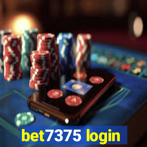 bet7375 login